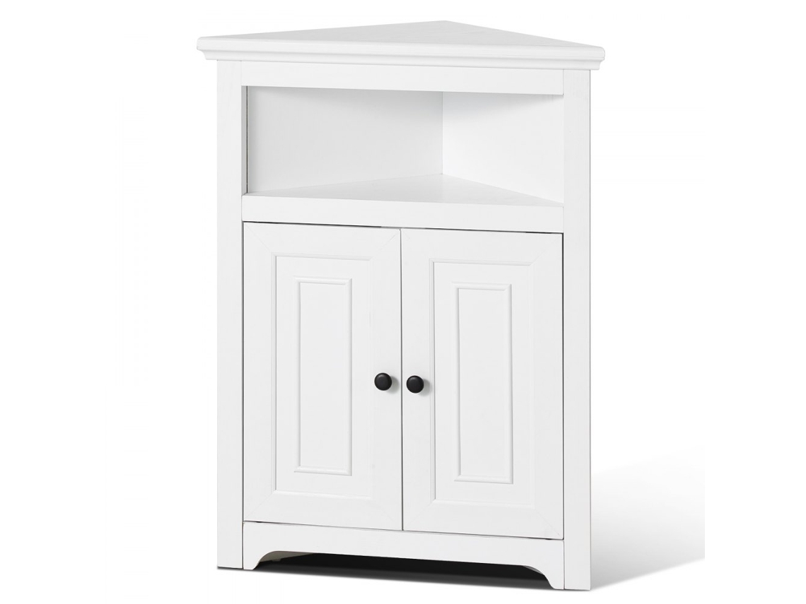 Mueble Esquinero Multiusos en MDF con Estantes Regulables y Capacidad de 20kg Tekmaquinas