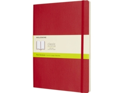 Bloc de Notas MOLESKINE Classic Rojo (Liso)