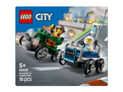 Pack de Carros de Corrida Aeronave vs. Cama de Hospital - 60459 LEGO-CITY 
