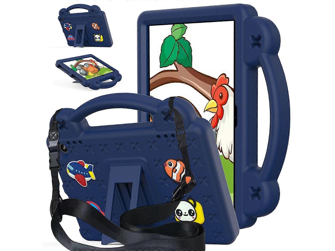 Funda Chennnls para niños en azul marino para tableta Amazon Fire HD 8 (2024)