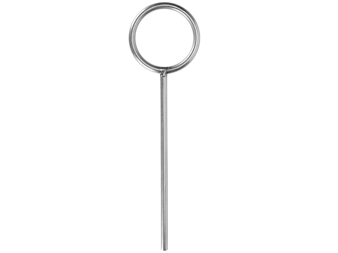 Anillo de soporte de acero inoxidable para uso en laboratorio, resistente, 60 mm