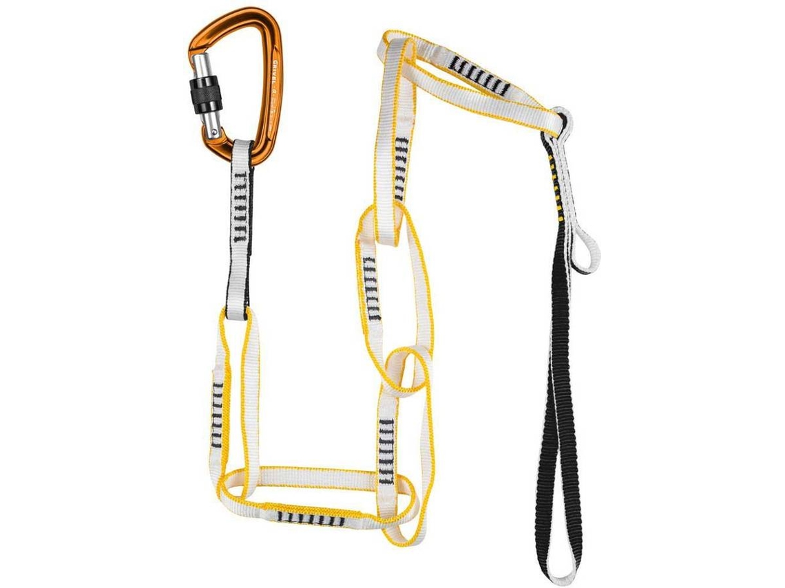 Cuerda de Escalada GRIVEL Escalada Daisy Chain Evo 125+Alpha S/Lock Ce (Amarillo - Talla Única)
