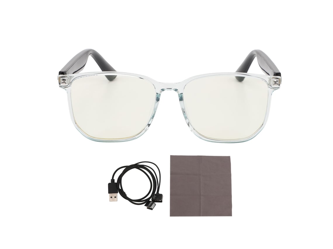 Gafas Inteligentes Con Bloqueo De Luz Azul, Audio Inalámbrico, Orejas Abiertas, Ipx4, Bt 5.0