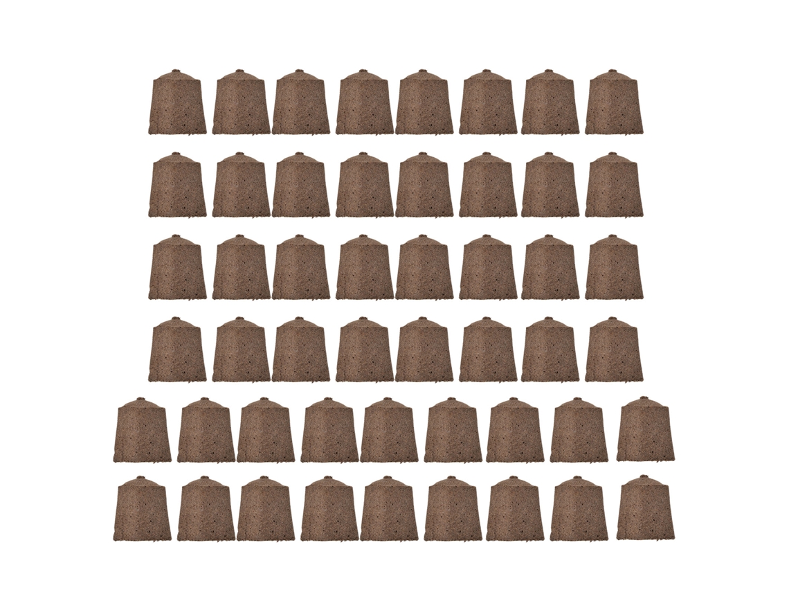 MEOIRUERY 50 Unidades de Plugs de Crecimiento Environet para Germinar Semillas en Hidroponía y Suelo