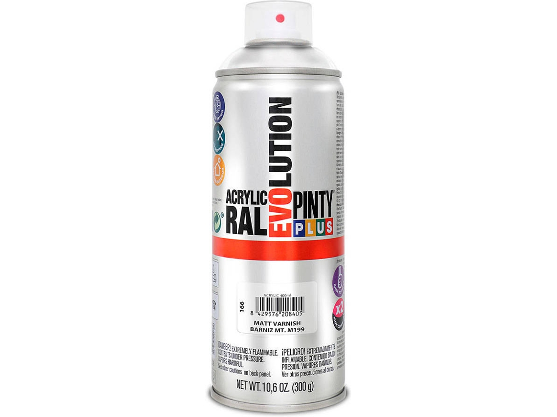Acrilicolor Transparente Opaco PINTY PLUS 400Ml