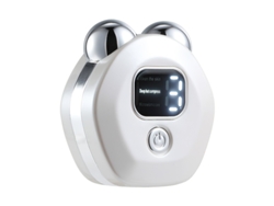 Massageador Facial Usb Para Pescoço Dispositivo Elétrico Para Cuidados Faciais Com 3 Modos De Aquecimento E Vibração Branco GERTIZ