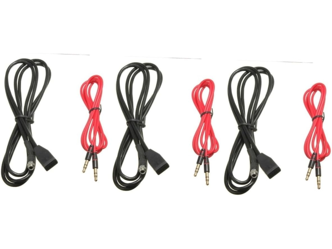 Juego De 3 Cables De Audio Estéreo Para Coche De 3,5 Mm, Robustos Y Fiables, Para Modelos E46 (1998-2006).
