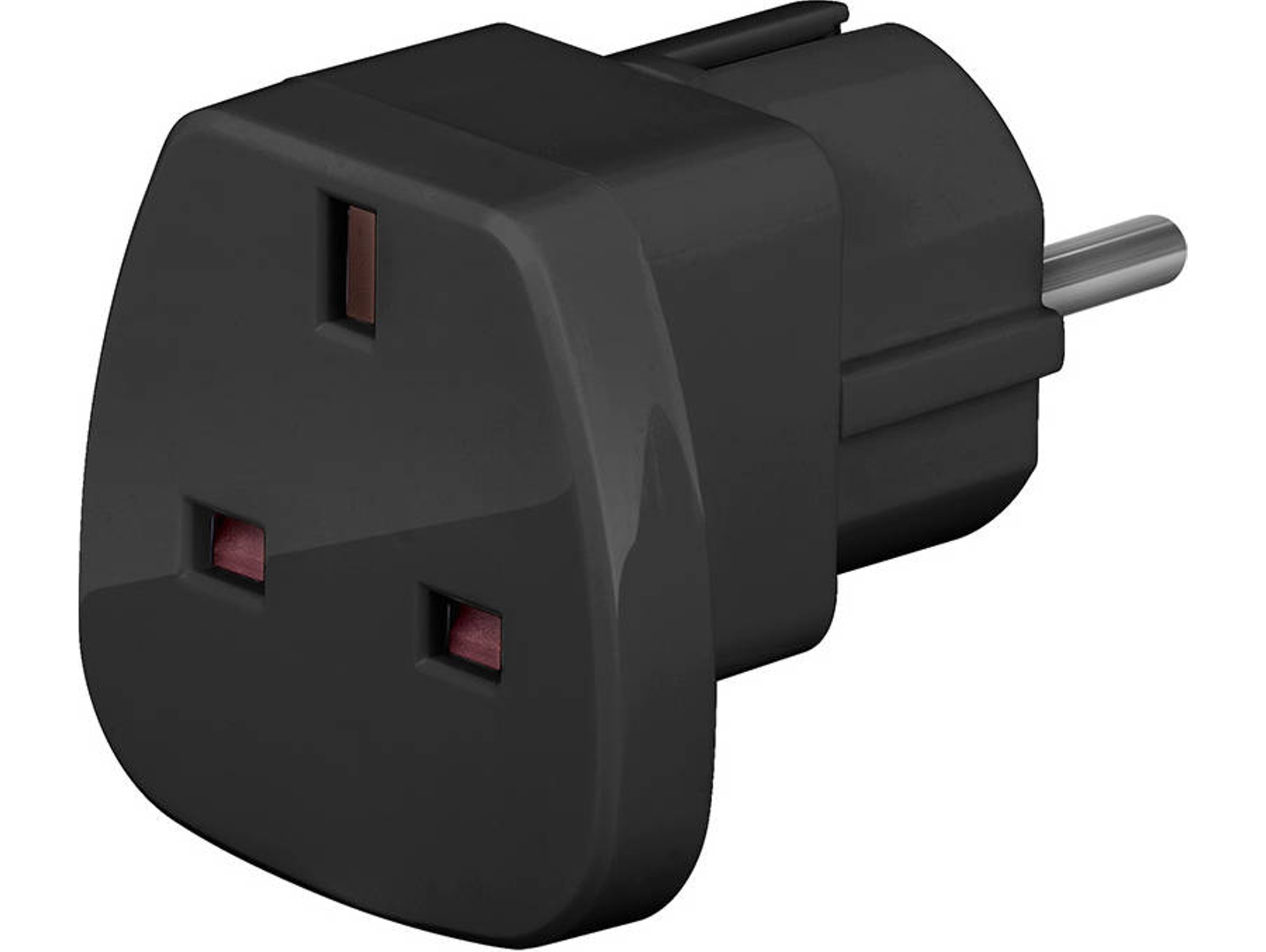 Adaptador de Viaje GOOBAY 94271 UK Negro
