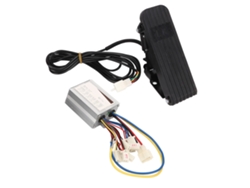 2026-kit Controlador De Bicicleta Eléctrica 24v 350w Con Acelerador De Pedal De Dos Velocidades Para Conversión