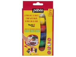 Juego 6 Aguadas Al Agua en Colores Primarios 6 X 20 ml PÉBÉO