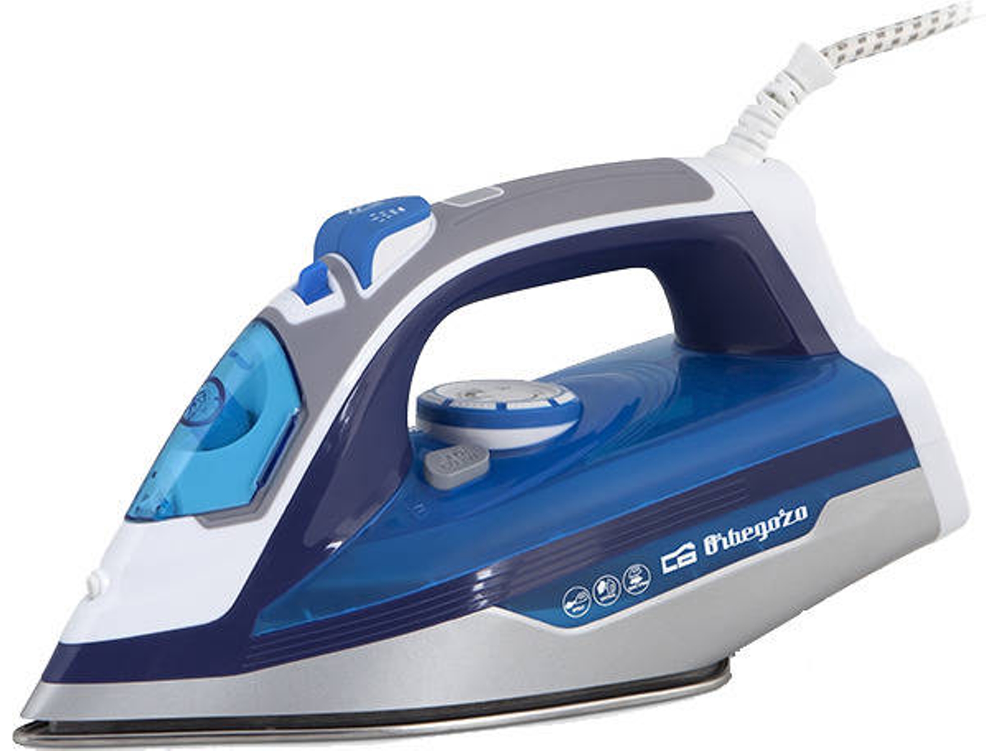 Plancha de Vapor ORBEGOZO SV 2670 (Suela: Cerámica)