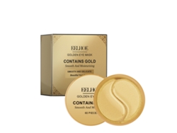 Mascarilla reafirmante antiedad dorada para el contorno de ojos.