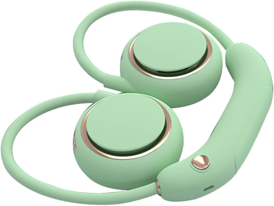 Ventilador Portátil Para El Cuello Ventilador De Refrigeración 360° Mini Silencioso Recargable Por Usb Con