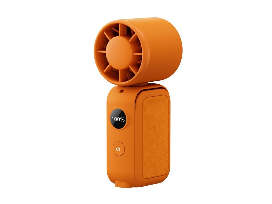 Ventoinha Portátil 350° Rotativa E Dobrável, Magnética (laranja) Czhhmart