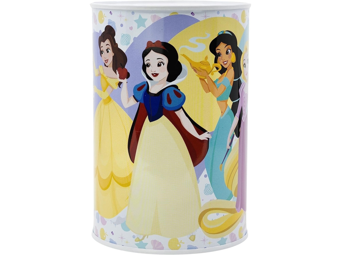 Hucha Infantil Metálica Princesas Disney