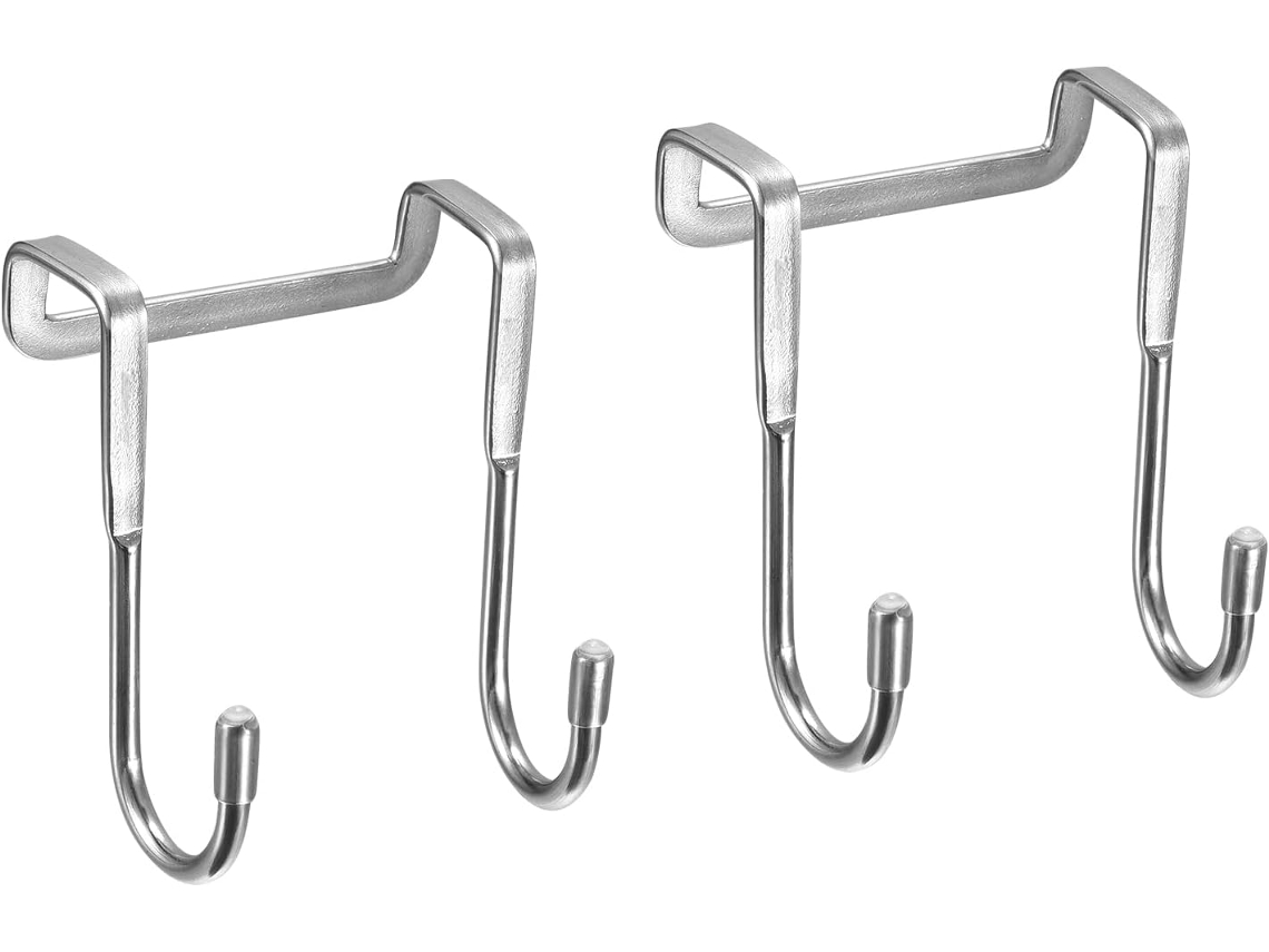 Ganchos Para Cajones De Armarios, Dobles Colgantes Extendidos En Forma De S De Acero Inoxidable Para