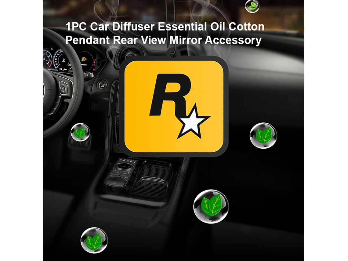 Colgante De Aceite Esencial Para Difusor De Coche Decoración De Espejo Retrovisor