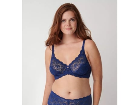 Sujetador de Mujer TRIUMPH Amourette Azul (115 cm E)