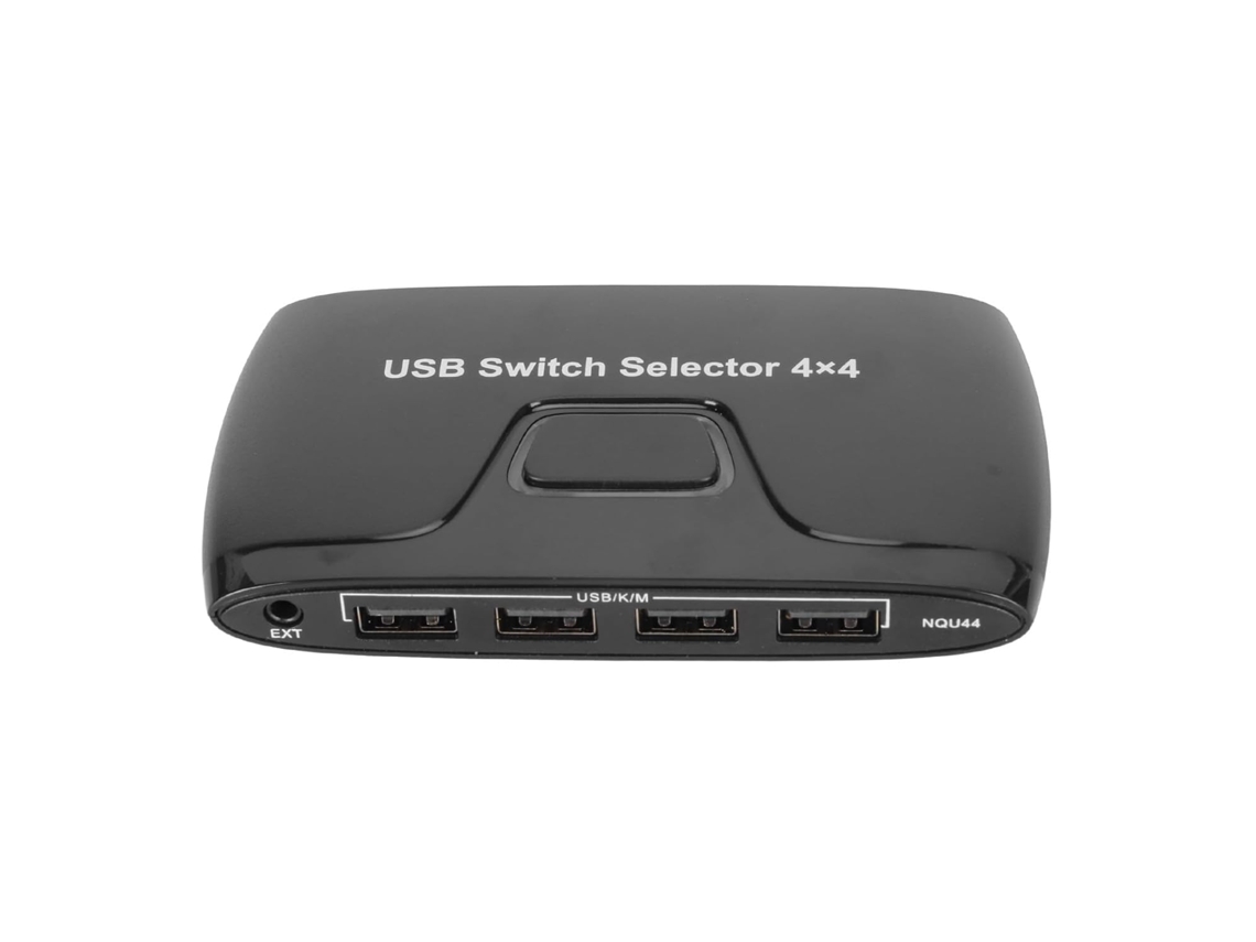 Selector De Conmutación Usb 2.0 De 4 Puertos Para Compartir Fácilmente El Ordenador.