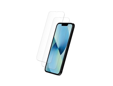 Juego de 2 vasos planos templados MYWAY iPhone 14/13 Pro/13