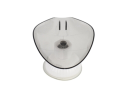 Jabonera De Baño Ajustable Con Fuerte Succión Para Jabón, Esponja Y Forma De Bola - Acero Gris