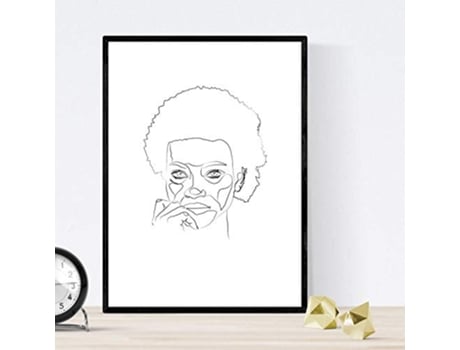 Poster NACNIC Dibujos y Bocetos a Una Linea (A3)
