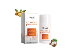 Crema hidratante facial con vitamina C, crema hidratante para una piel joven, luminosa y firme, 50 ml.