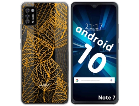 Carcasa Cubot Note 7 TUMUNDOSMARTPHONE Dibujos Transparente Multicolor