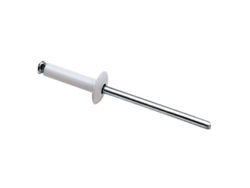 Remache Aluminio Cabeza Alomada Lacado B Largo 12mm Ø Rosca Chapa 5mm
