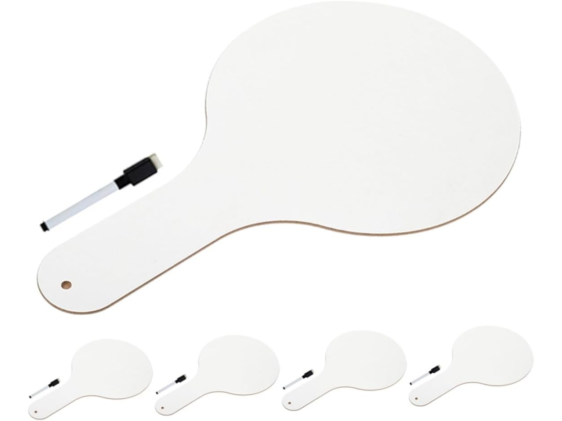 Tabletas Portátiles De Doble Cara Borrables De 5 Piezas Con Rotuladores Para Pizarra Blanca Para Niños Y Niñas.