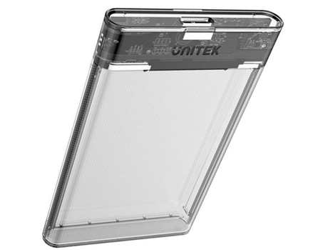 Caja Externa UNITEK S1103A Gris Transparente 2,5
