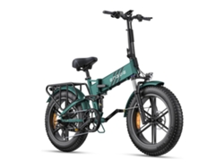 Bicicleta Elétrica Dobrável Engwe Engine Pro 2.0 750w Com Pneus Largos De 20 X 4,0 Polegadas, Bateria Removível De 16 Ah, Suspensão Total E 8 Marchas