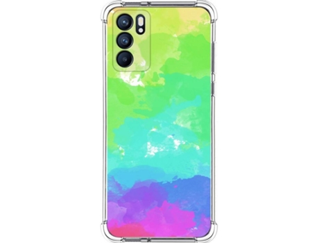 Carcasa Oppo Reno 6 5G TUMUNDOSMARTPHONE Acuarela 03 Multicolor