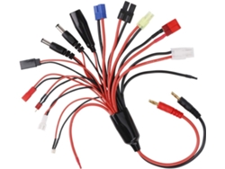 Pieza para Teledirigidos 14 en 1 RC Cable Cargador Adaptador Múltiples Enchufes Varios Cable Cargador