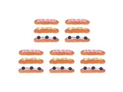 15 Piezas De Baguettes En Miniatura Que Simulan Pan Francés, Accesorios De Decoración Para Casas De Muñecas