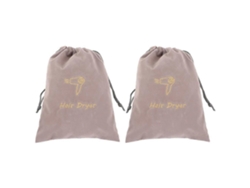 Conjunto De 2 Bolsas Organizadoras Para Secador De Cabelo, Bolsa Portátil Para Secador De Cabelo, Bolsa Multiuso