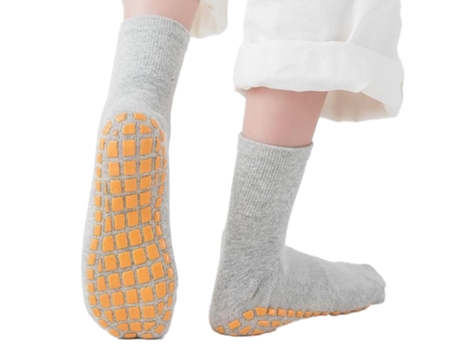 Calcetines De Silicona Para Cama Elástica - Gris - Talla 36/42 Calcetines De Silicona Para Cama Elástica - Gris - Talla 36/42 JEIIBRZUI