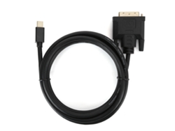 KOFIHETY Cable de Conversión Mini DisplayPort a DVI, Cable Macho DP a Macho DVI para Computadora Proyector, Negro