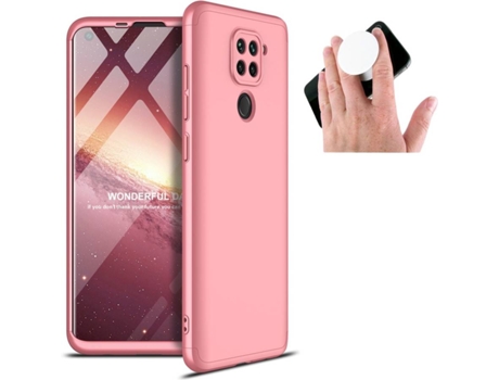Carcasa y Popsocket Xiaomi Redmi Mi Note 9 Slim armor 360º