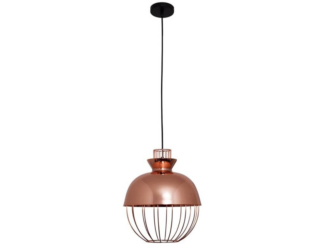 Lámpara de Techo FABRILAMP Toyama (Marrón - E27 - Máx. 60W - Metal)