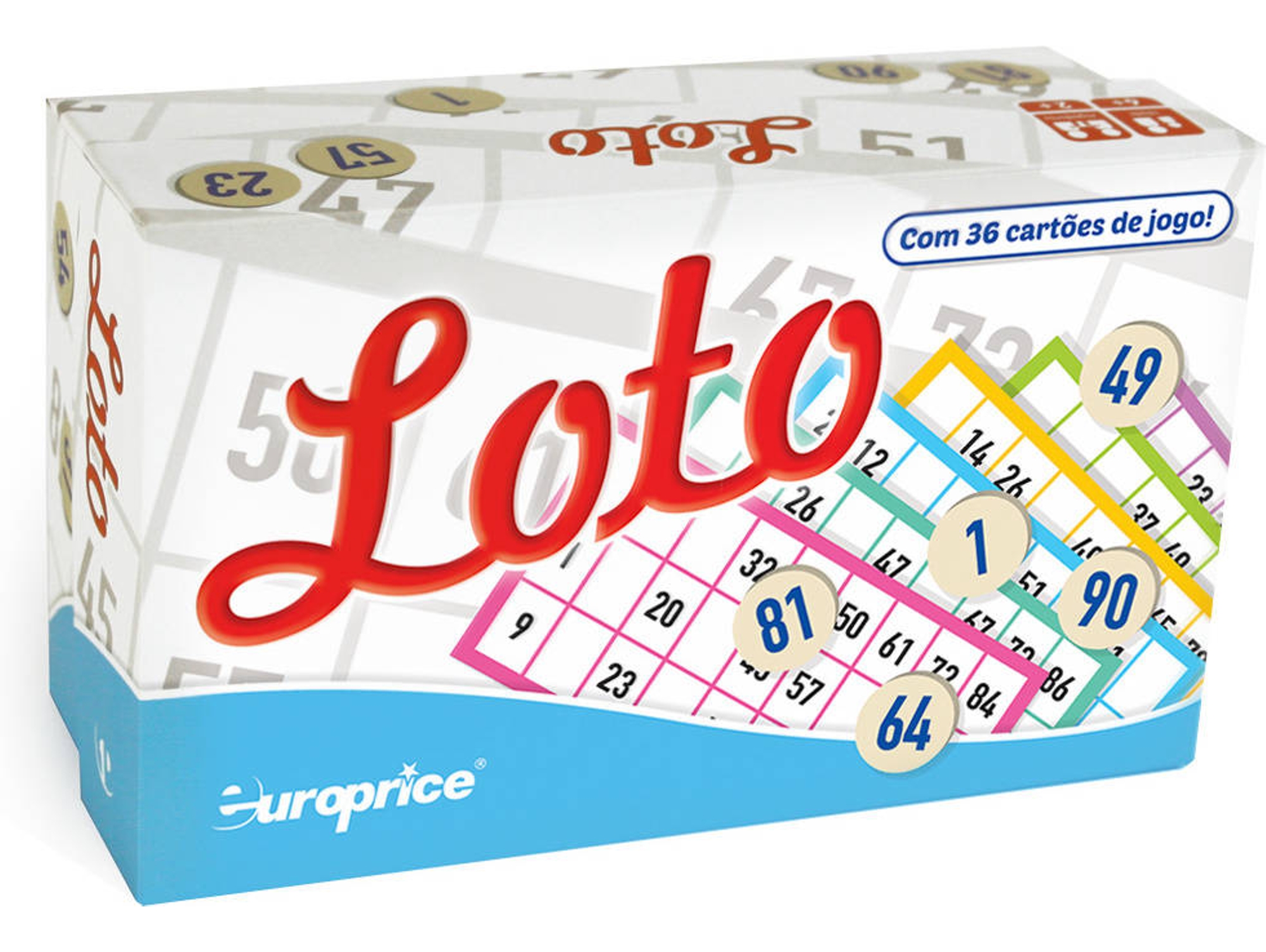 Juego de Mesa EUROPRICE Loto (Portugués - Edad Mínima: 3)