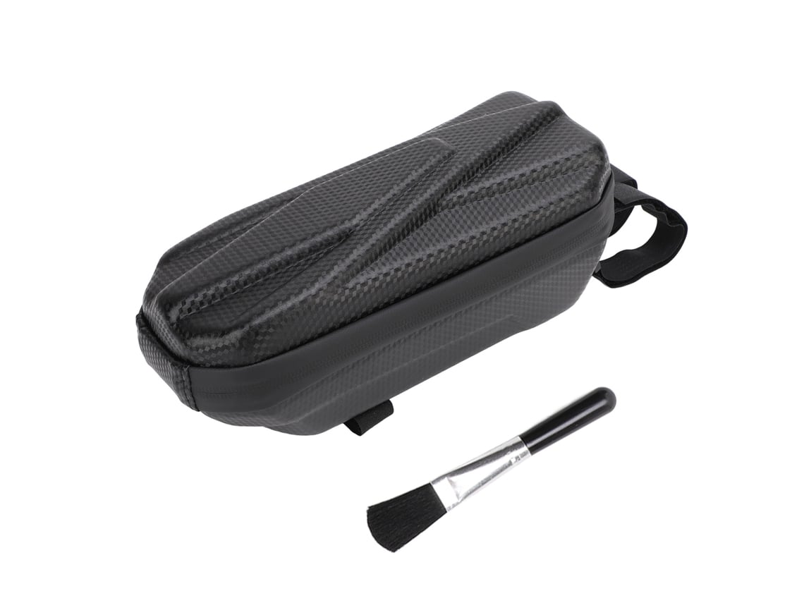 Bolsa Universal De 2 Litros Resistente Al Agua Para Manillar De Moto Eléctrica Monopala Con Cierre De Doble Cremallera.