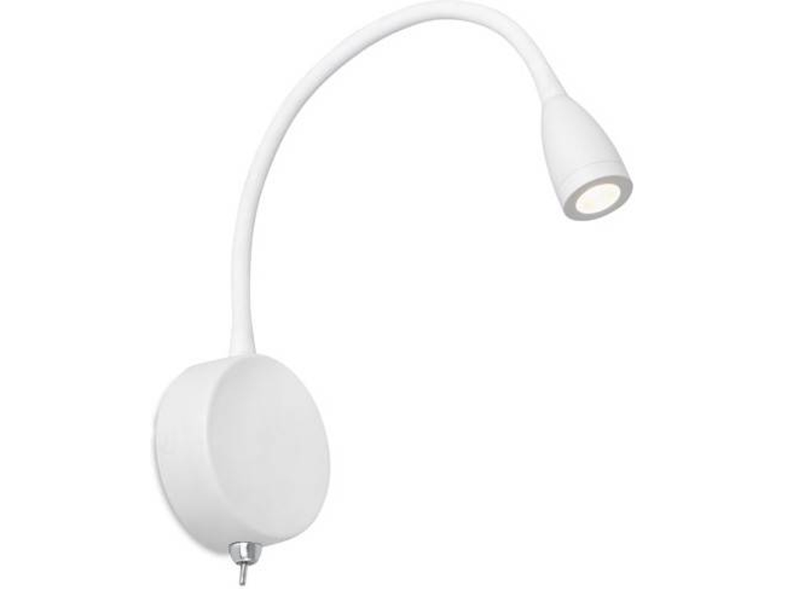 Aplique FARO BARCELONA Loke (Blanco - LED - 3 W - Aluminio)