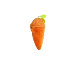 Adorable conejito de zanahoria colgante, muñeco de peluche de conejito, llavero colgante de muñeco de peluche