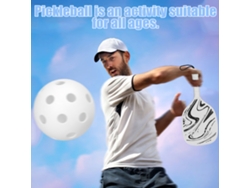 2026rebe-set De Raquetas De Pickleball 2 Raquetas Y 4 Pelotas Accesorio Deportivo Pickle-ball