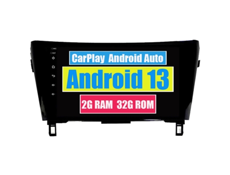 Autoradio Multimedia ROVERONE para Nissan X-Trail xtrail X - Trail 3 T32 2013 - 2022 Qashqai 2 J11 CarPlay Android Coche Radio Bluetooth Navegación