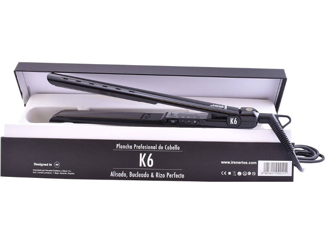 Plancha de Pelo IRENE RIOS K6 Preta