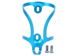 Portabotellas Integrado De Aluminio Para Bicicleta, Ajustable, Para Bicicletas De Montaña, De Carretera Y Otros Modelos - Azul