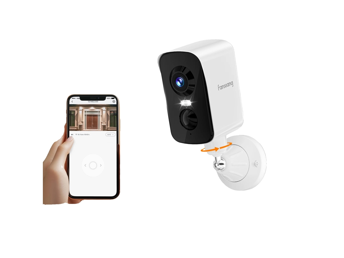 Cámara wifi, 2,0 megapíxeles, audio bidireccional, FC1, USB tipo C