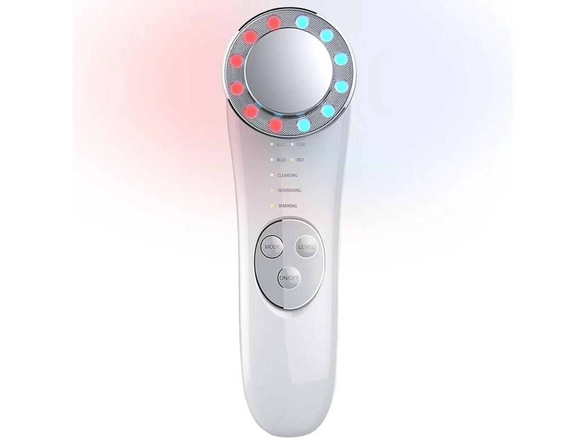 Dispositivo de microcorriente para masaje facial, rodillo facial, herramientas para el cuidado de la piel, blanco, Bestvite